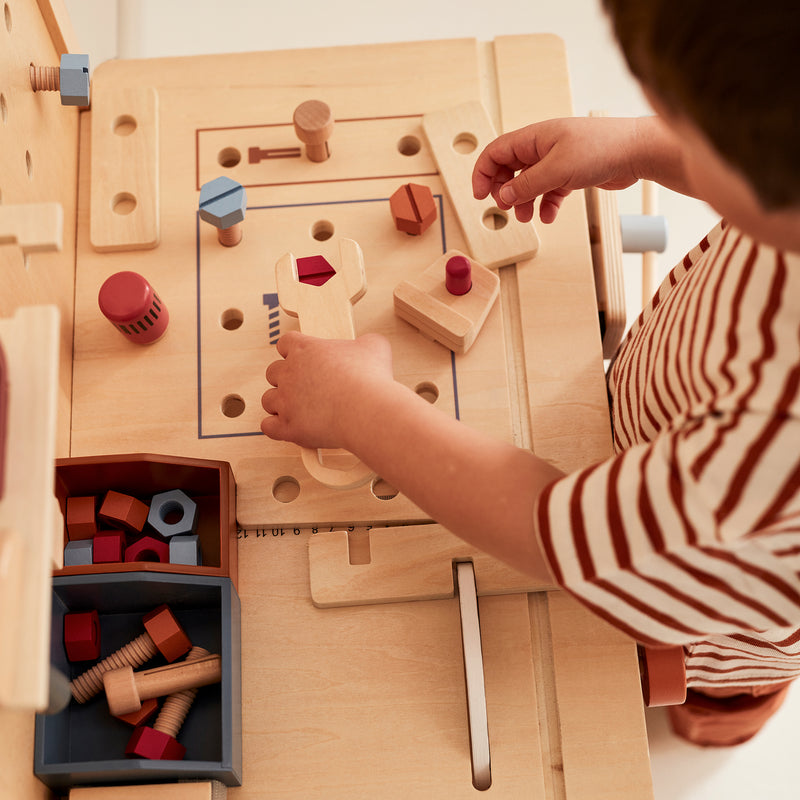Kids Concept - Kid's Hub Werkbank mit Zubehör