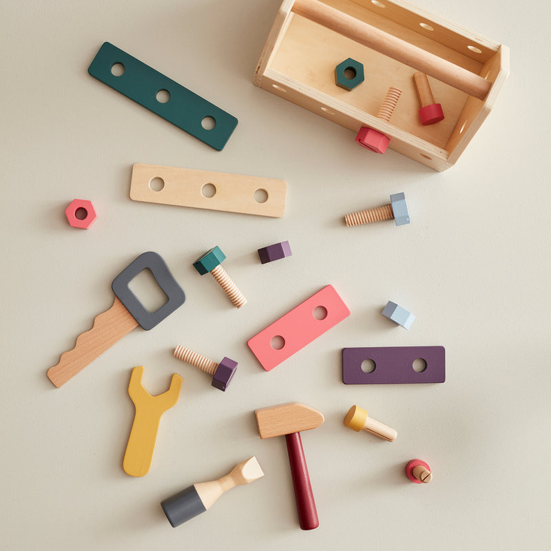 Kids Concept - Kid's Hub Werkzeugkiste mit Zubehör