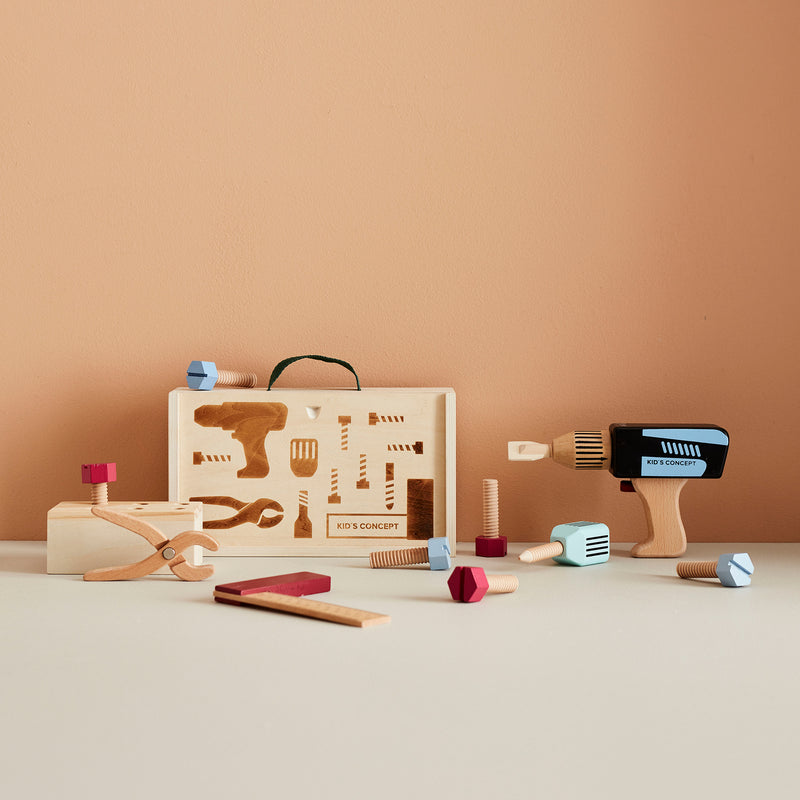 Kids Concept - Kid's Hub Werkzeugkoffer mit Zubehör