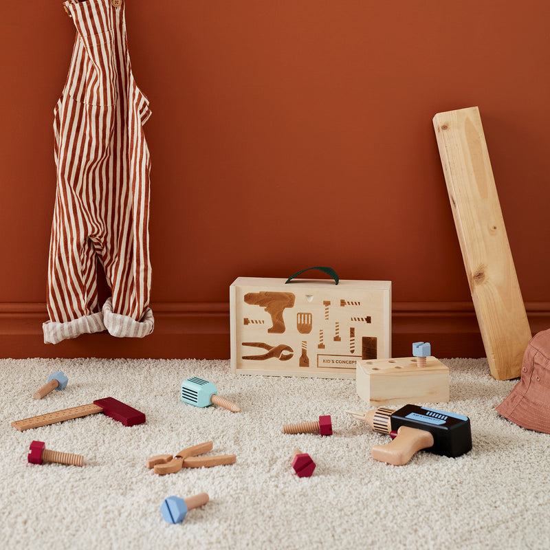 Kids Concept - Kid's Hub Werkzeugkoffer mit Zubehör