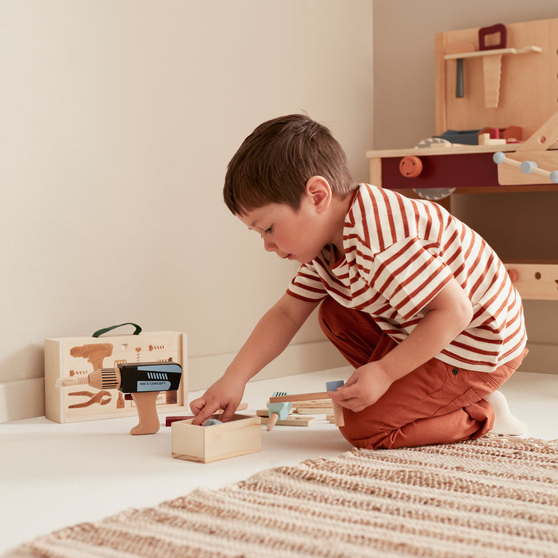 Kids Concept - Kid's Hub Werkzeugkoffer mit Zubehör