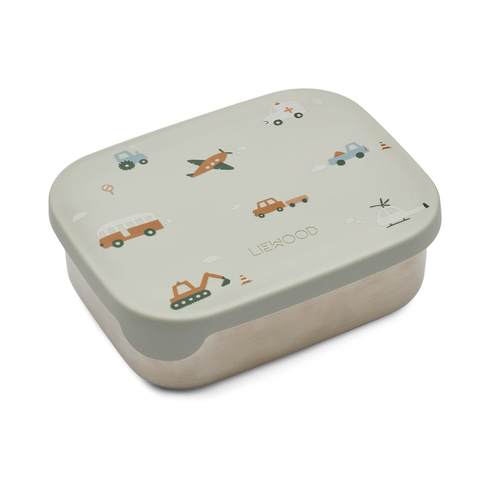 LIEWOOD - Arthur Lunchbox mit Deckel | Fahrzeuge