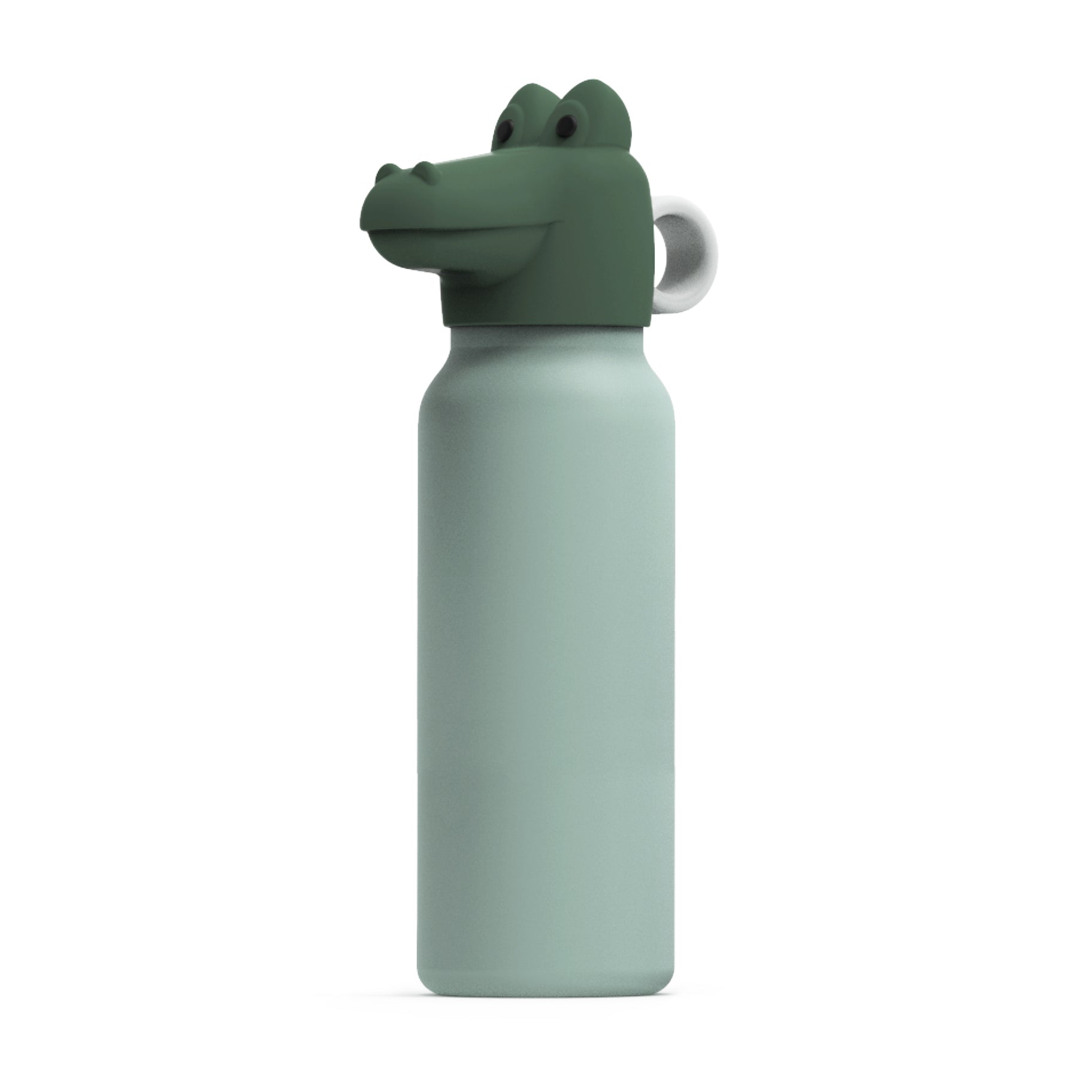LIEWOOD - Falk Wasserflasche | 350 ml / Krokodil/peppermint/garden green