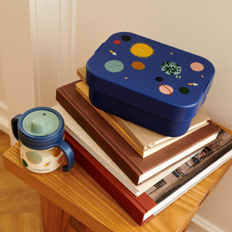 LIEWOOD - Kamil Lunchbox | Universe/classic navy