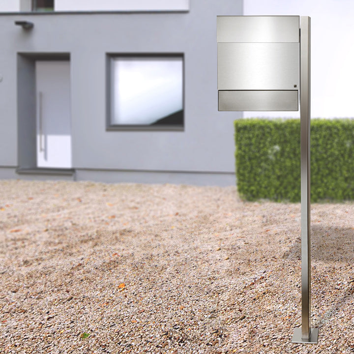 Radius Design - Briefkasten Letterman V mit Zeitungsrolle