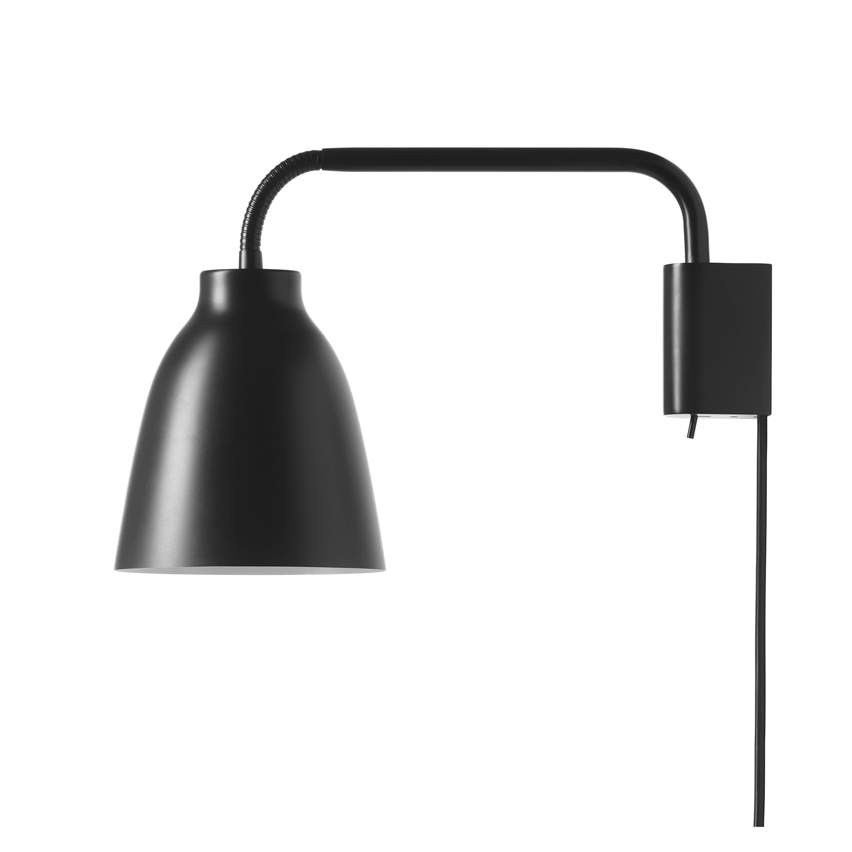 Fritz Hansen - Caravaggio Wandleuchte Read | schwarz