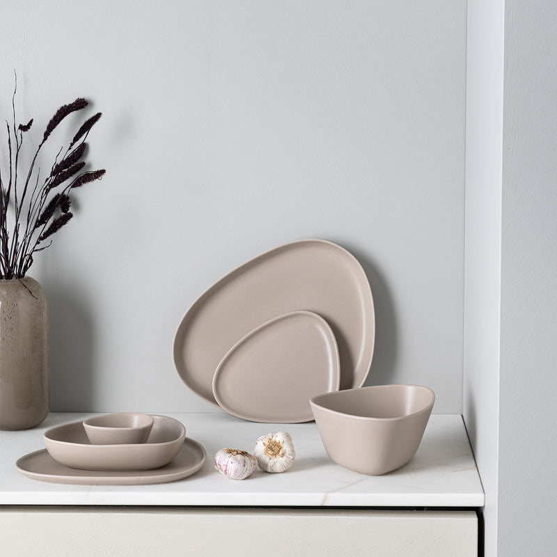 Lind DNA - Curve Stoneware Schale