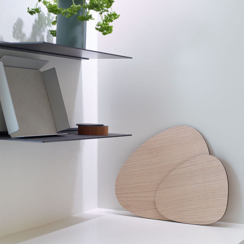 Lind DNA - Cut&amp;Serve Schneidebrett Curve | 25 x 21 cm