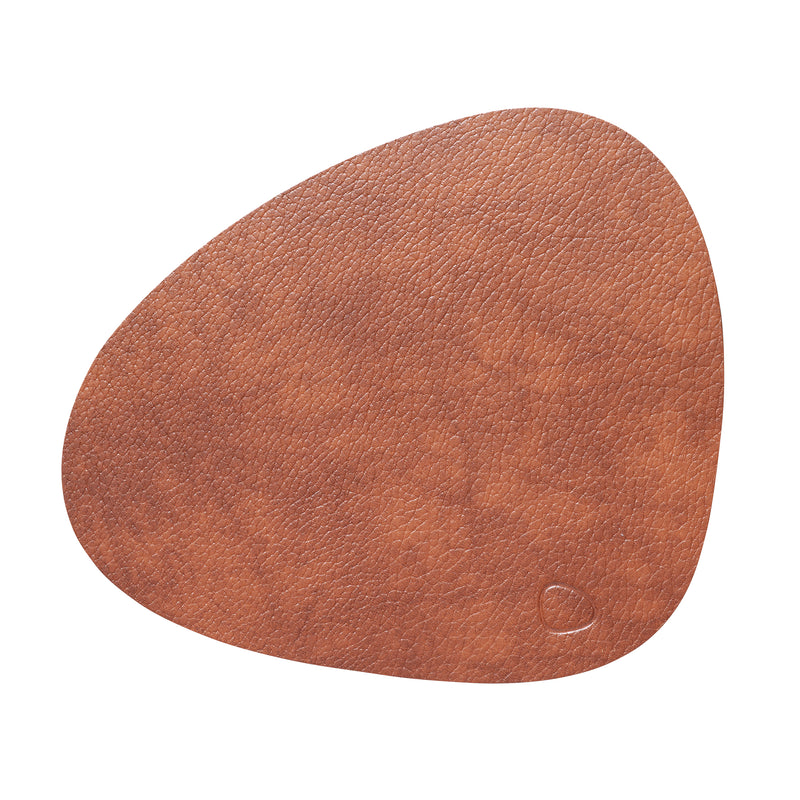 Lind DNA - Tischset Curve L | Bull / cognac