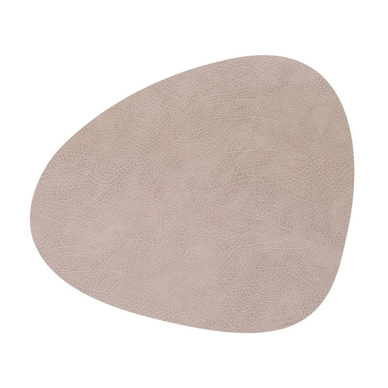 Lind DNA - Tischset Curve L | Hippo / warm grey