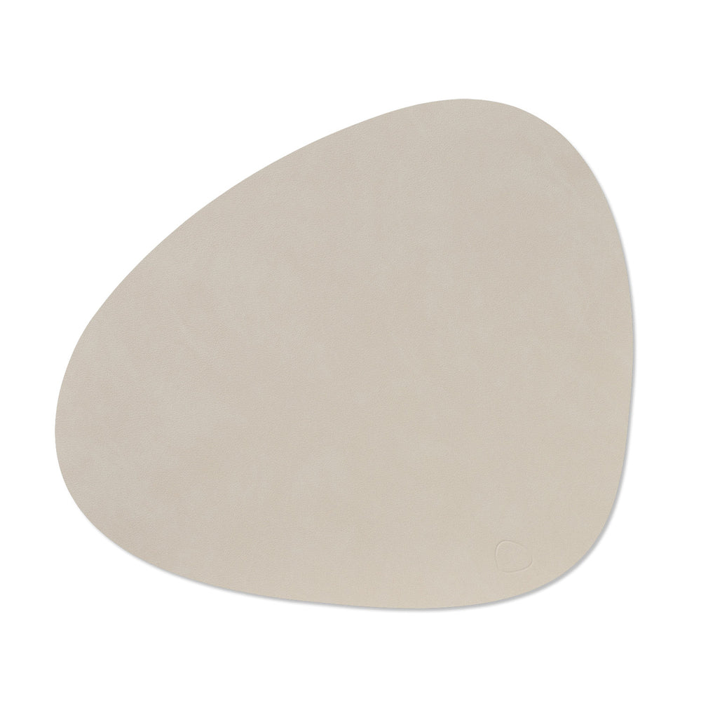 Lind DNA - Tischset Curve L | Nupo / Nupo oyster white
