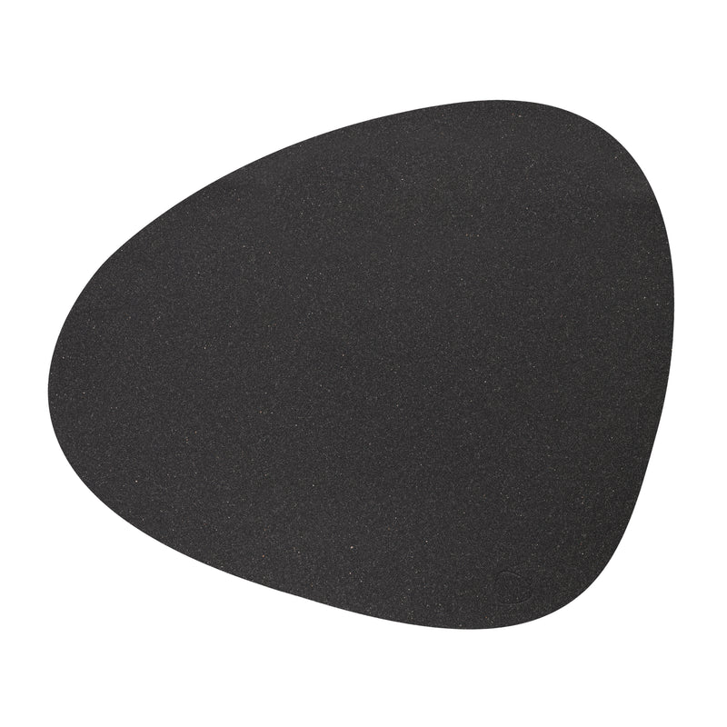 Lind DNA - Tischset Curve L | Core / meliert anthrazit