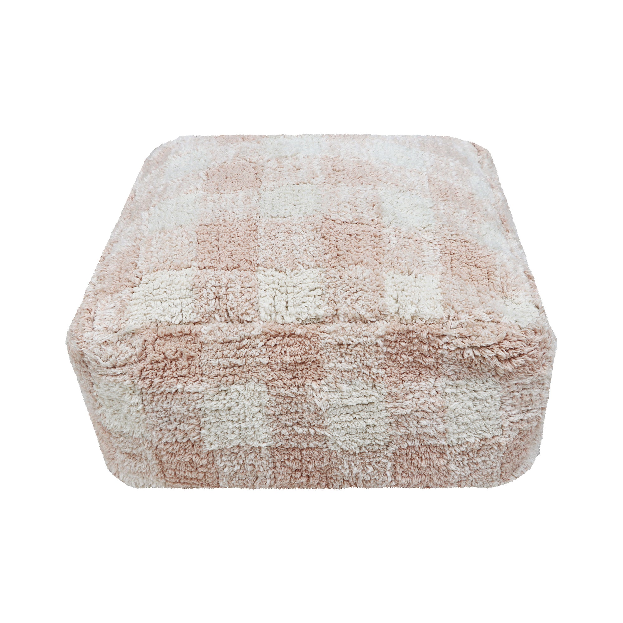 Lorena Canals - Vichy Pouf | rose