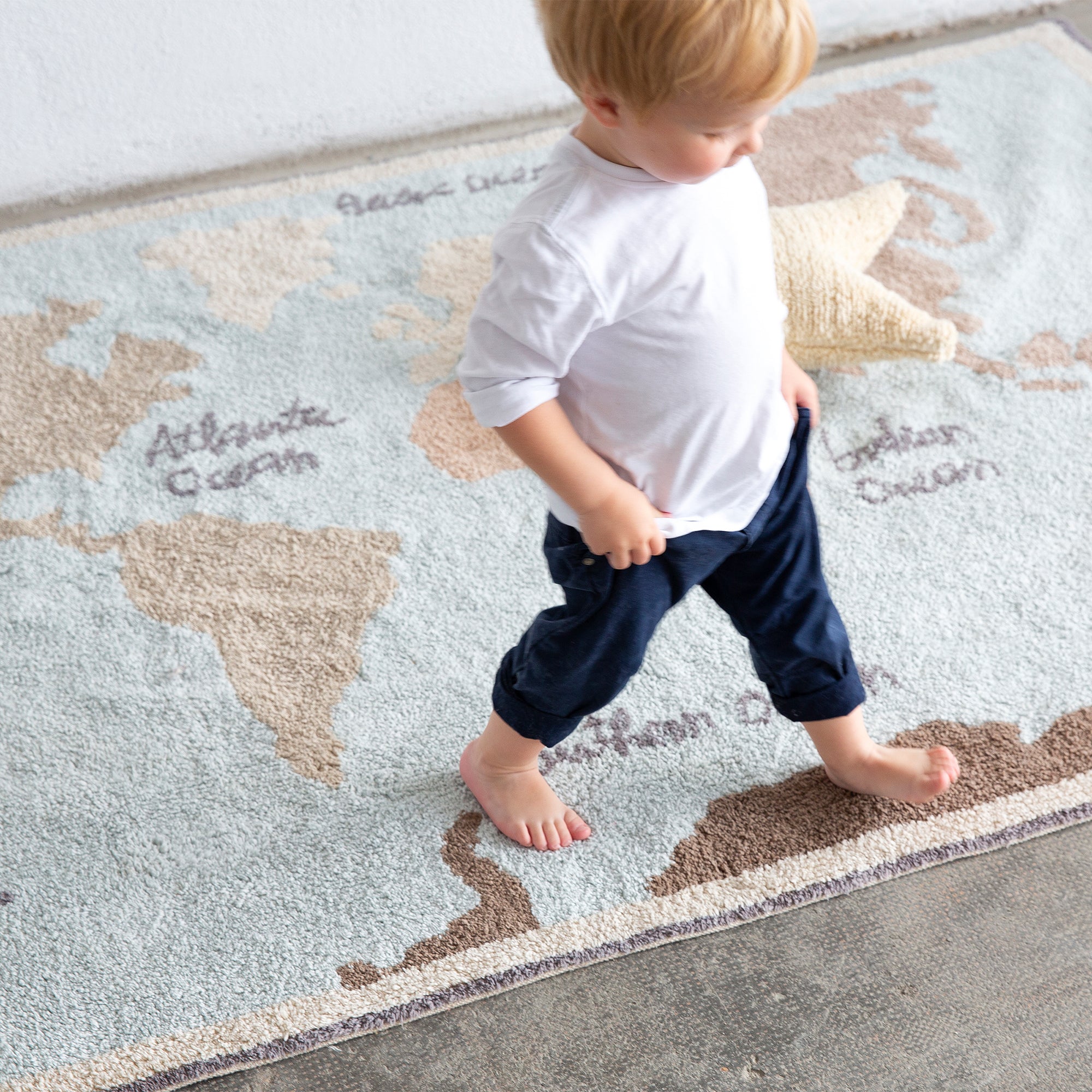 Lorena Canals - Vintage Map Teppich