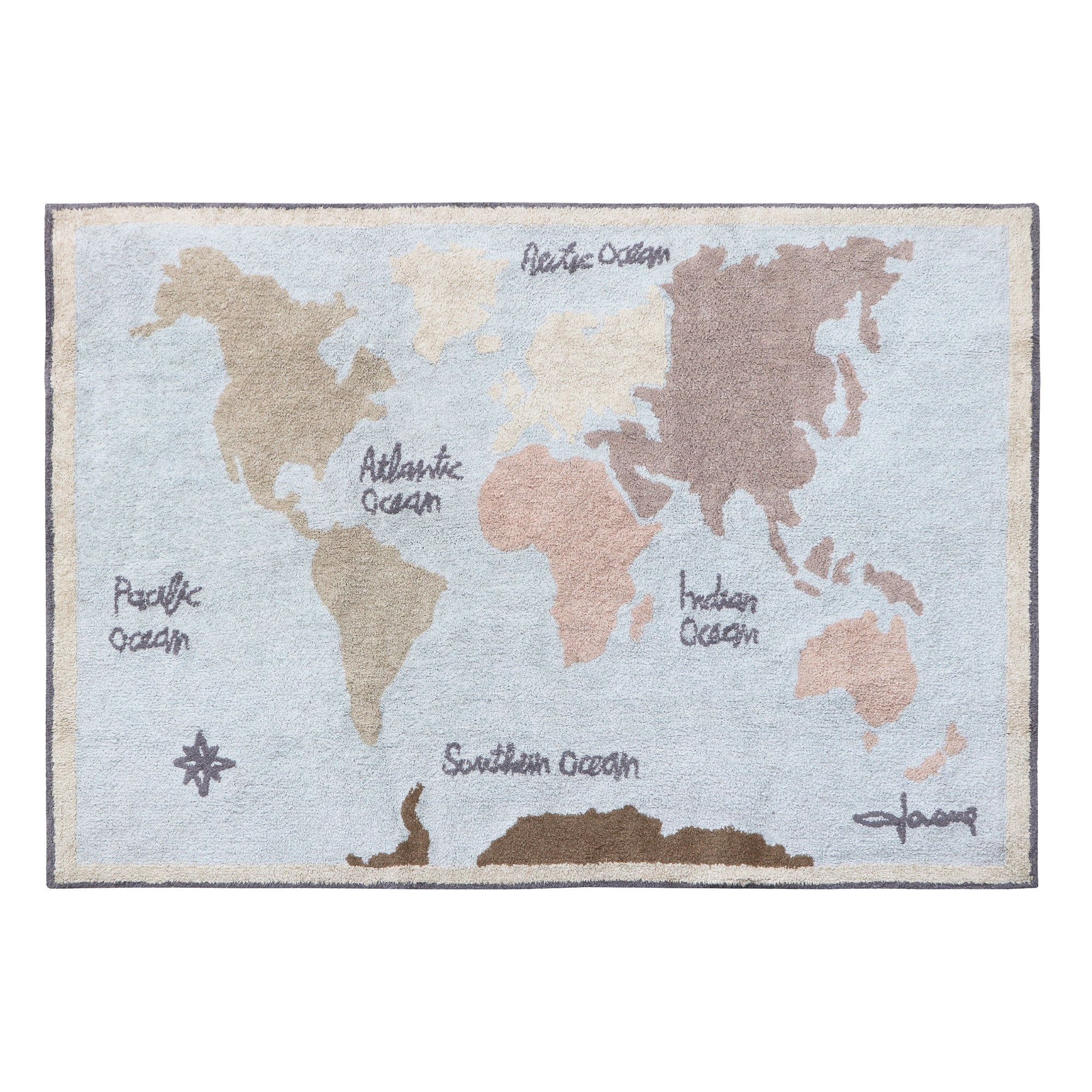 Lorena Canals - Vintage Map Teppich | 