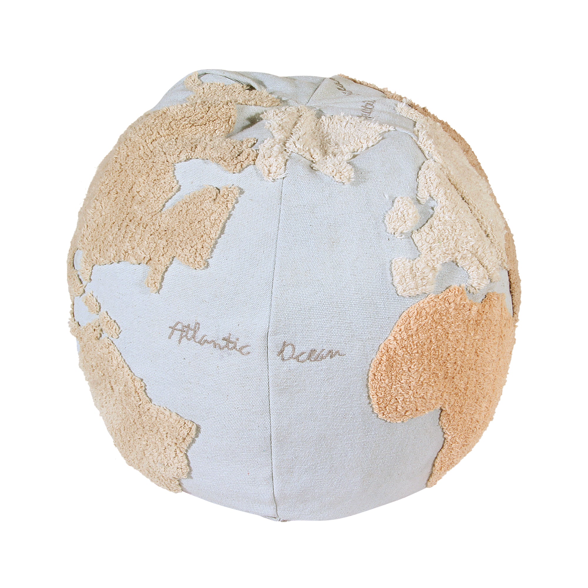 Lorena Canals - World Map Pouf