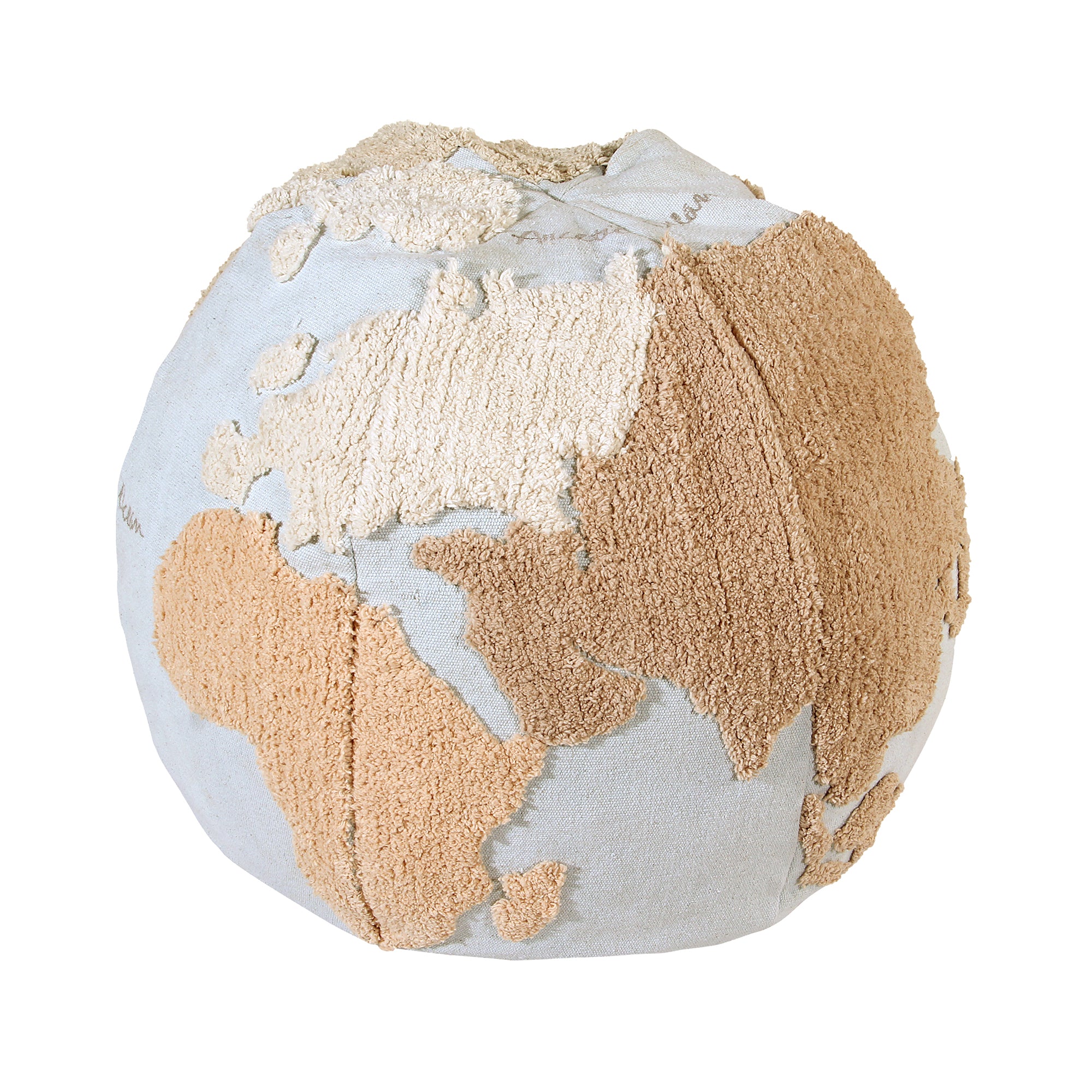 Lorena Canals - World Map Pouf | 