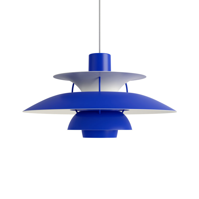 Louis Poulsen - PH 5 Pendelleuchte | monochrome blue