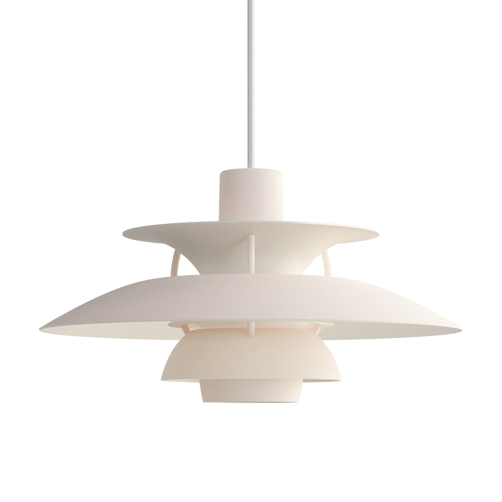 Louis Poulsen - PH 5 Pendelleuchte | pale blush