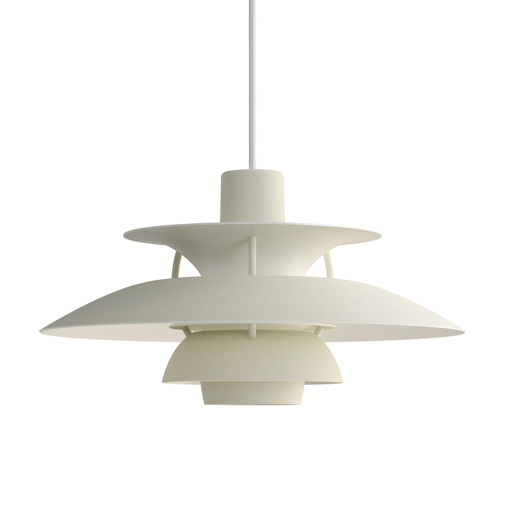 Louis Poulsen - PH 5 Pendelleuchte | pale pewter