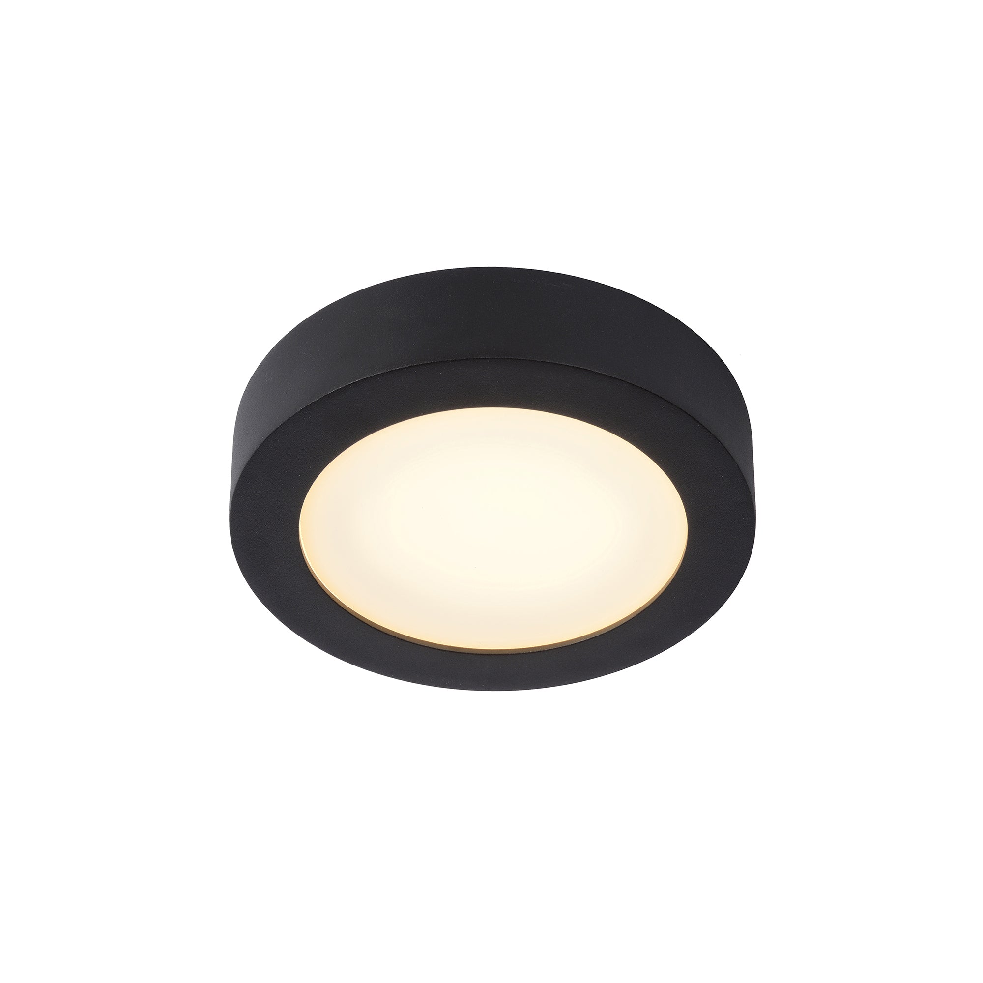Lucide - Brice 30 LED Deckenleuchte Badezimmer | Ø 18 cm / schwarz