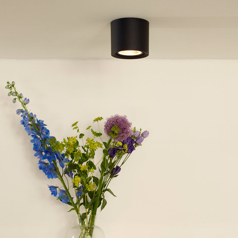 Lucide - Fedler 1 LED Strahler | schwarz