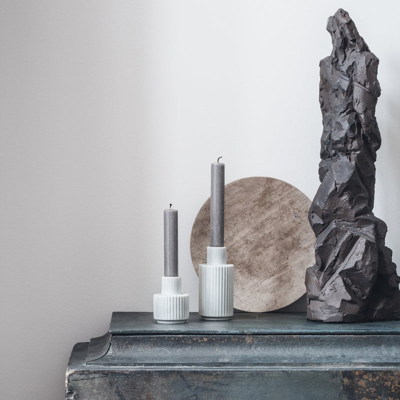 Lyngby Porcelæn - Kerzenhalter Cecile Toklum | H 7 cm