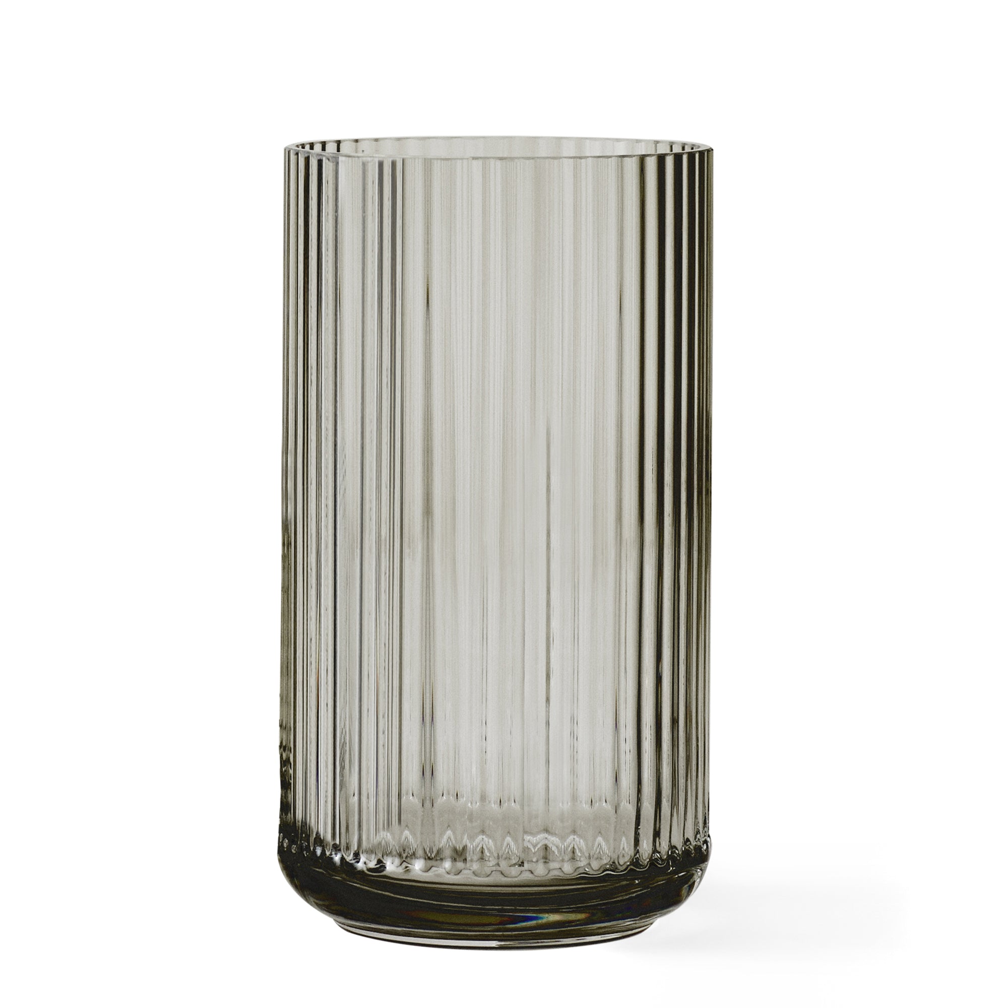 Lyngby Porcelæn - Glasvase H 31 cm | smoke
