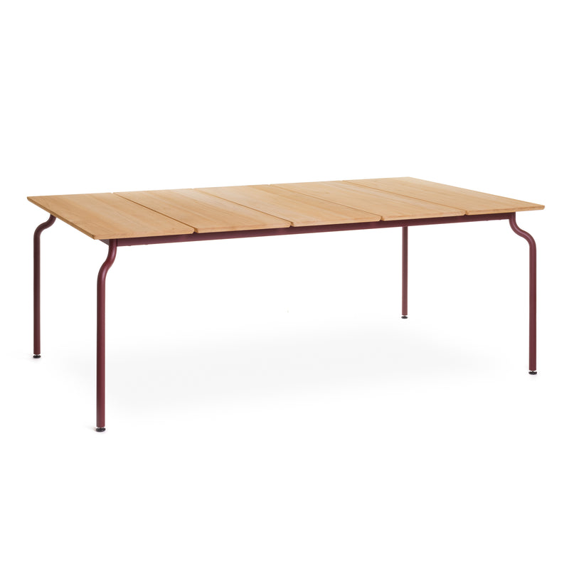 Magis - South Gartentisch | 200 x 120 cm / bordeaux