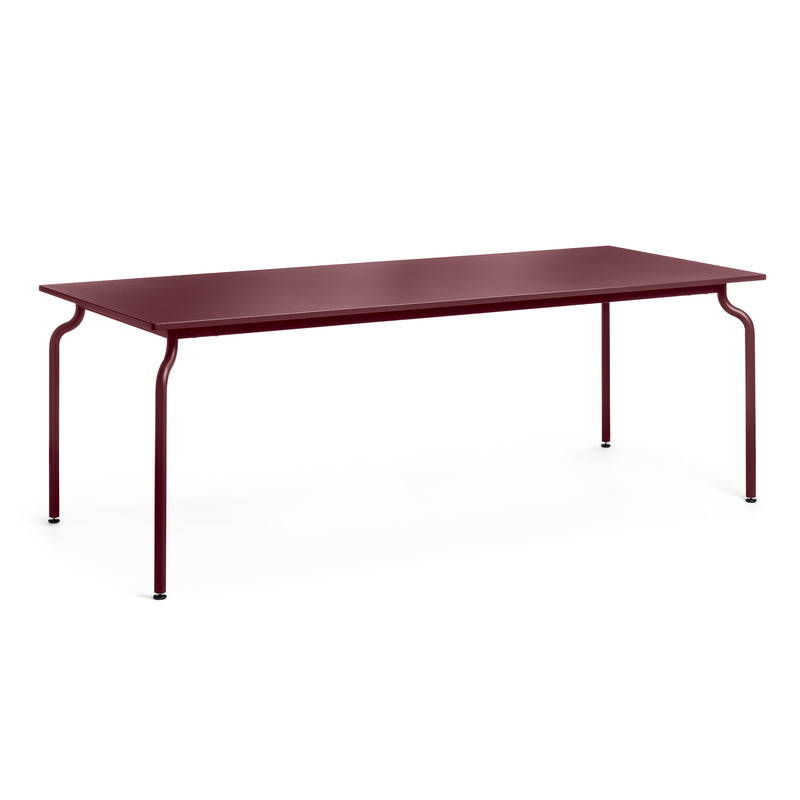 Magis - South Gartentisch | 200 x 90 cm / bordeaux