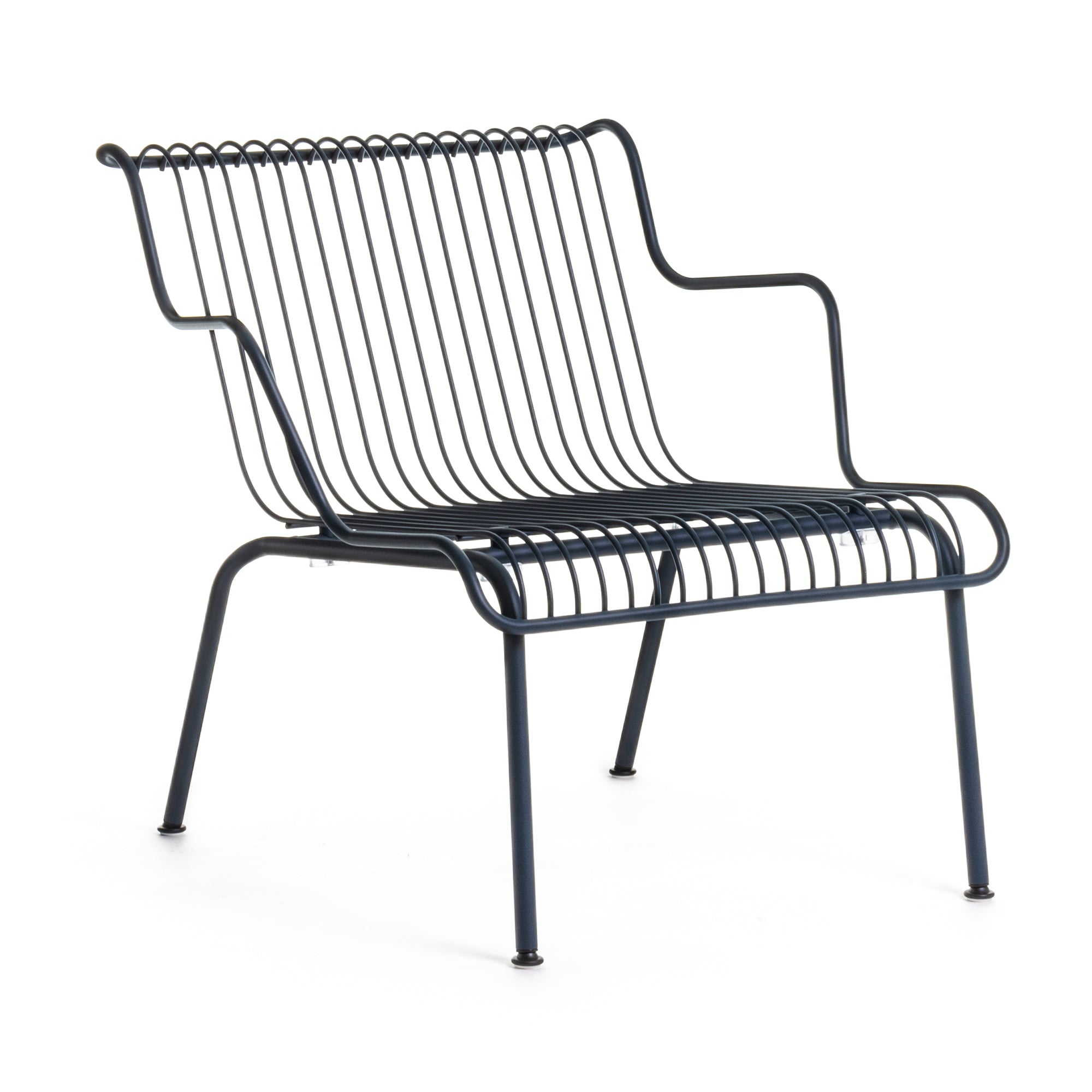 Magis - South Lounge Gartenarmlehnstuhl | night blue