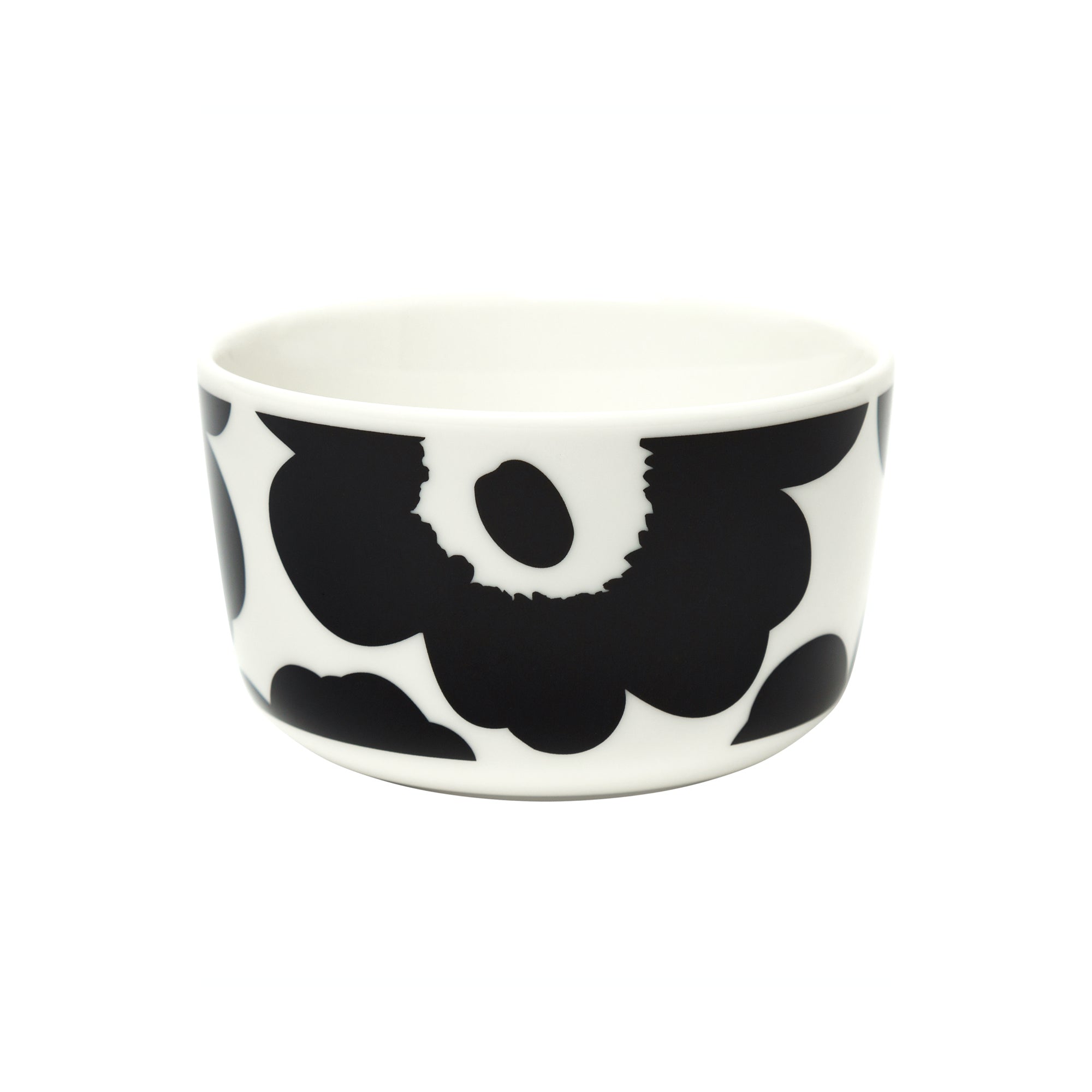 Marimekko - Oiva Unikko Schale | 250 ml / schwarz/weiß