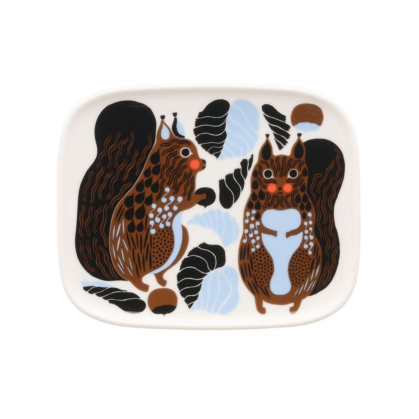 Marimekko - Oiva Kurre Teller, 15 x 12 cm | 