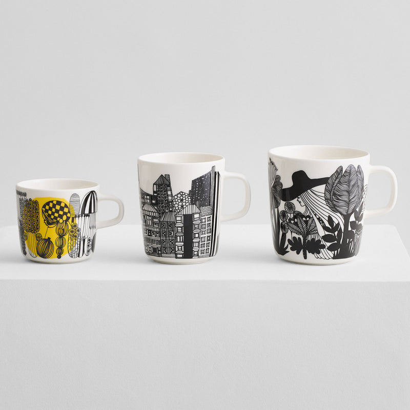 Marimekko - Oiva Siirtolapuutarha Becher mit Henkel