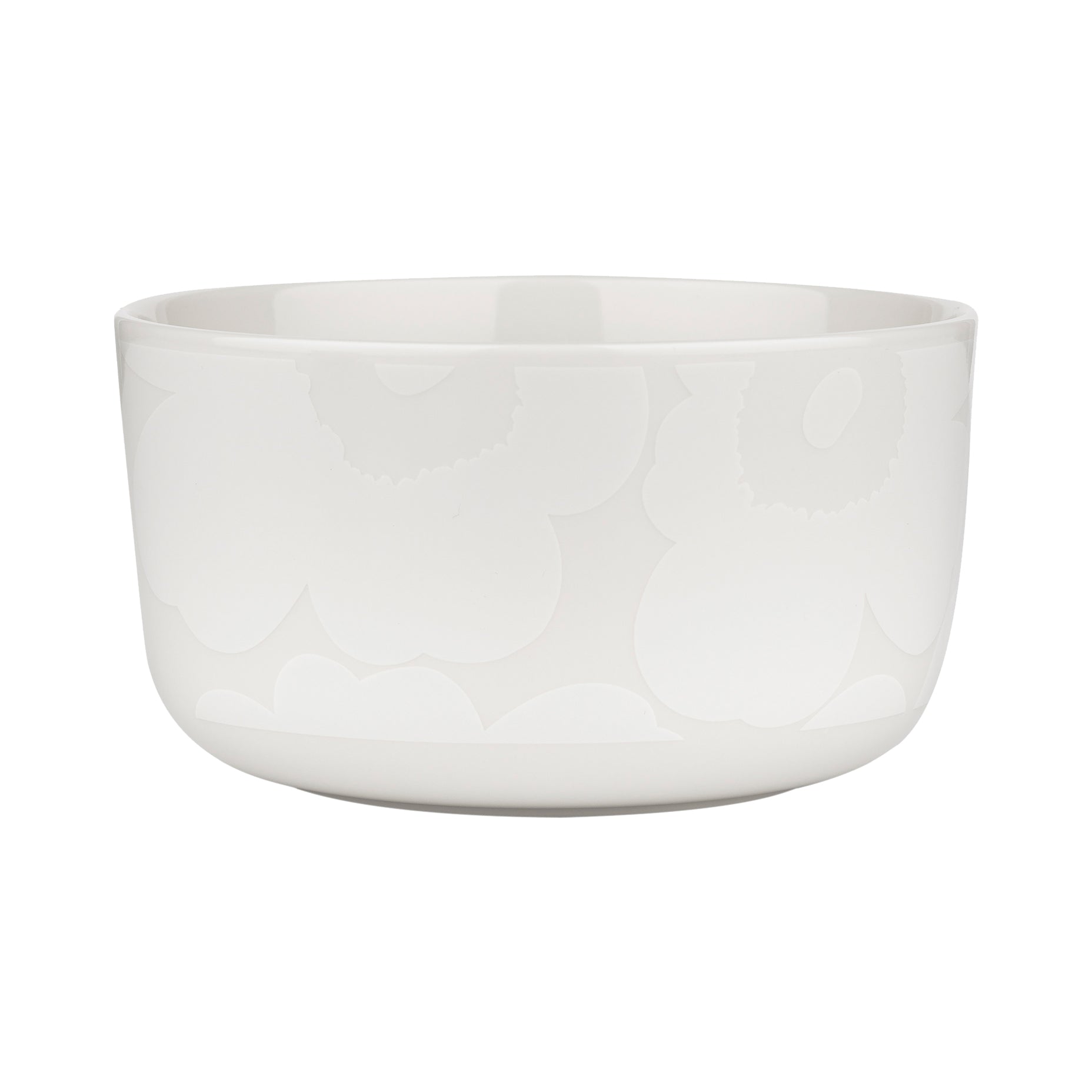Marimekko - Oiva Unikko Schale | 500 ml / weiß/off-white