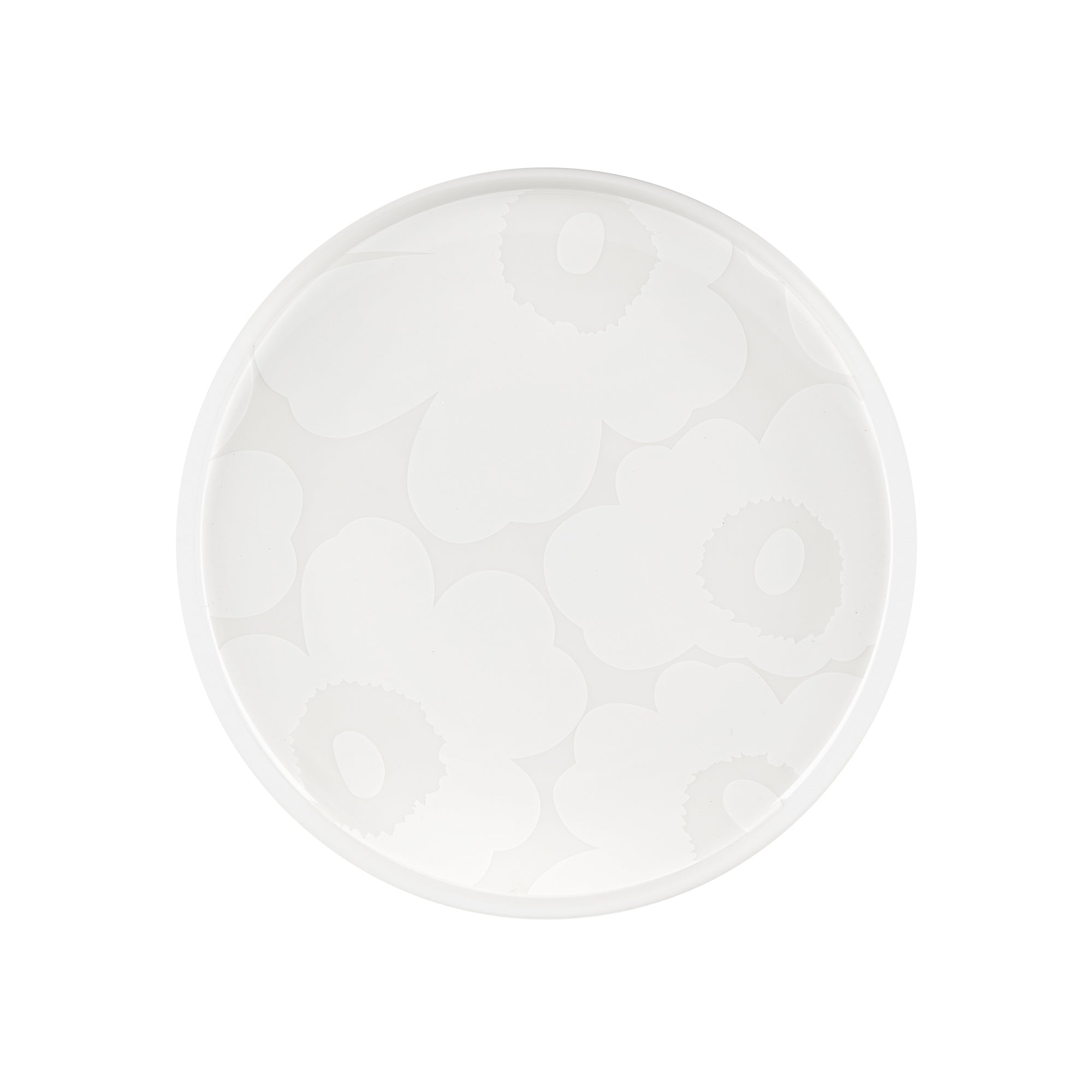 Marimekko - Oiva Unikko Teller Ø 20 cm | weiß/off-white