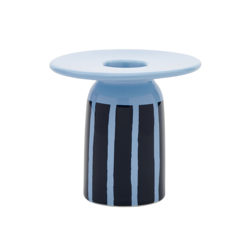 Marimekko - Piccolo Kerzenständer | hellblau / petrol