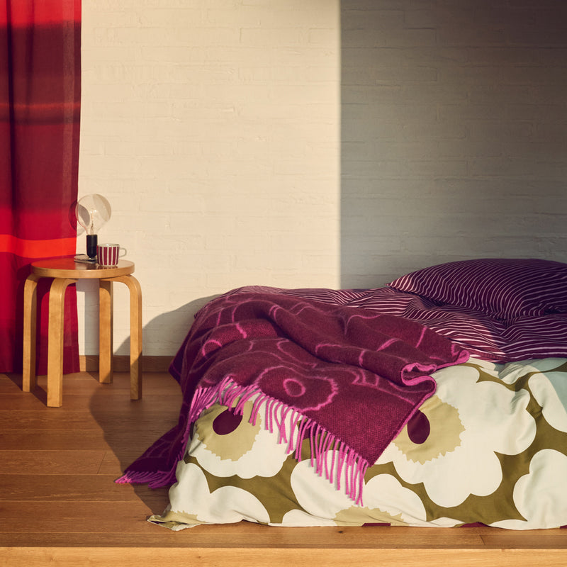 Marimekko - Piirto Unikko Wolldecke