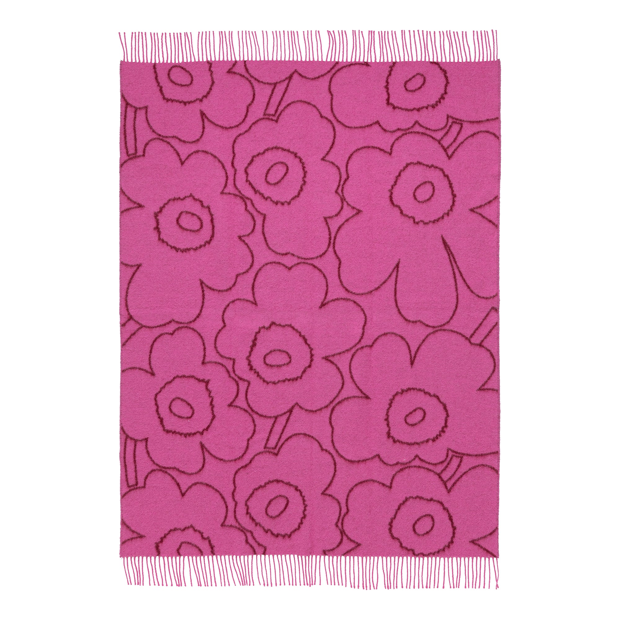Marimekko - Piirto Unikko Wolldecke