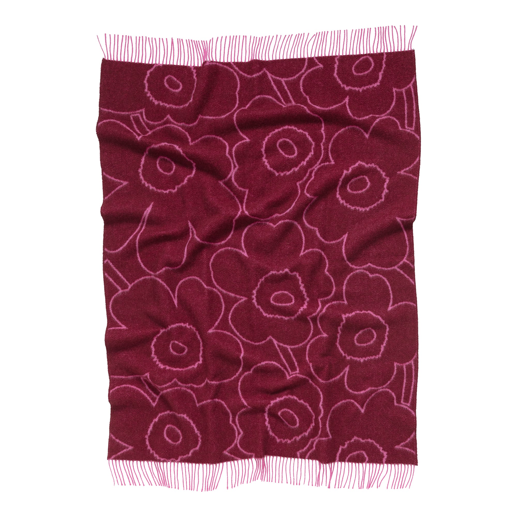 Marimekko - Piirto Unikko Wolldecke | 