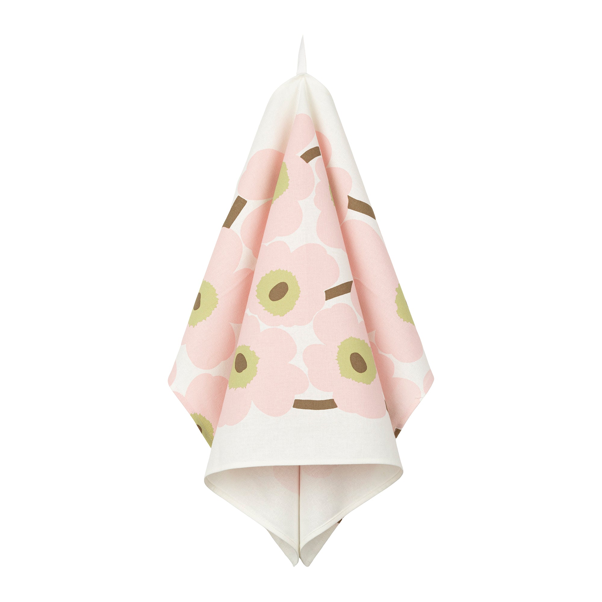 Marimekko - Unikko Geschirrtuch | off white/pink/pear/sand