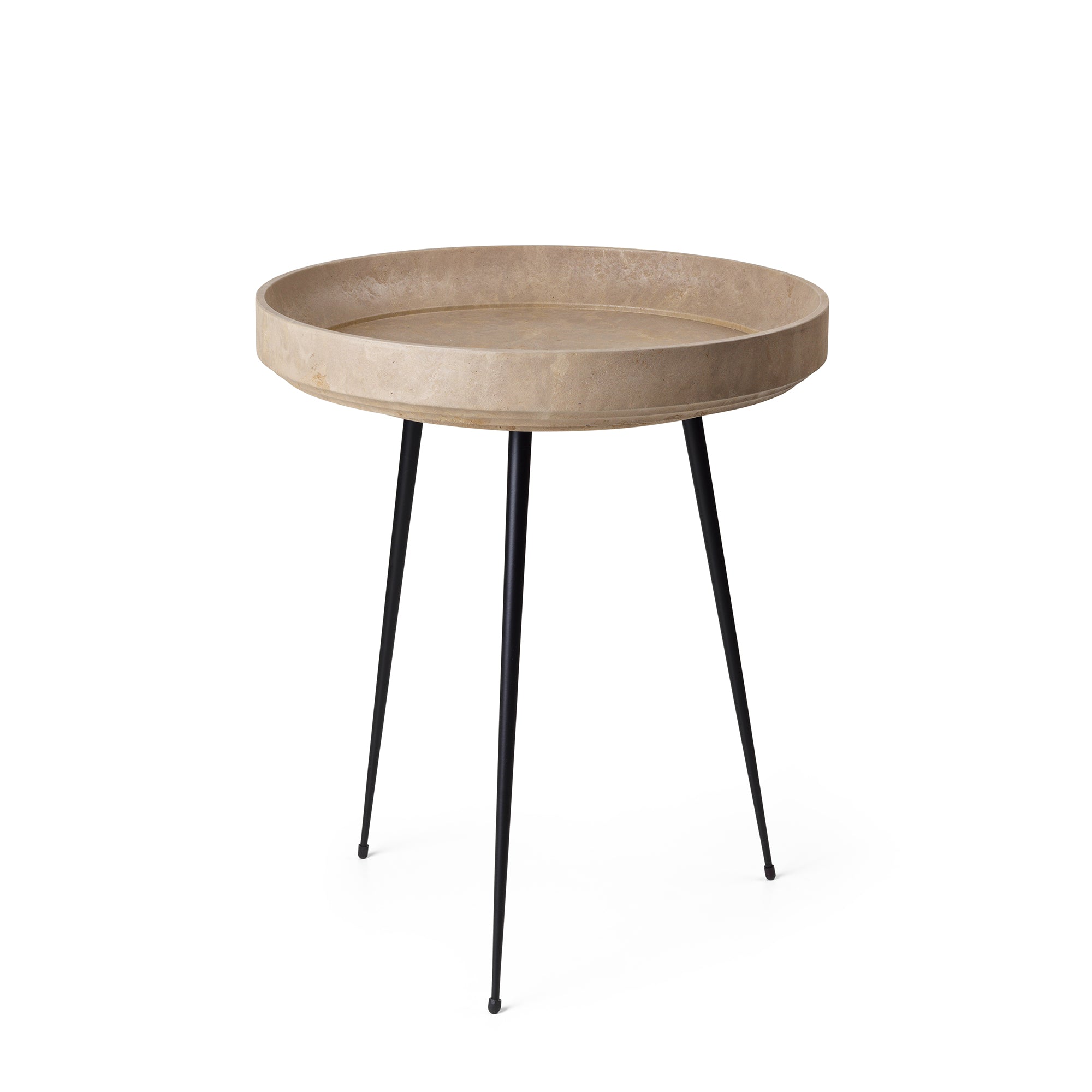 Mater - Bowl Table | medium / light (Coffee Waste Edition)