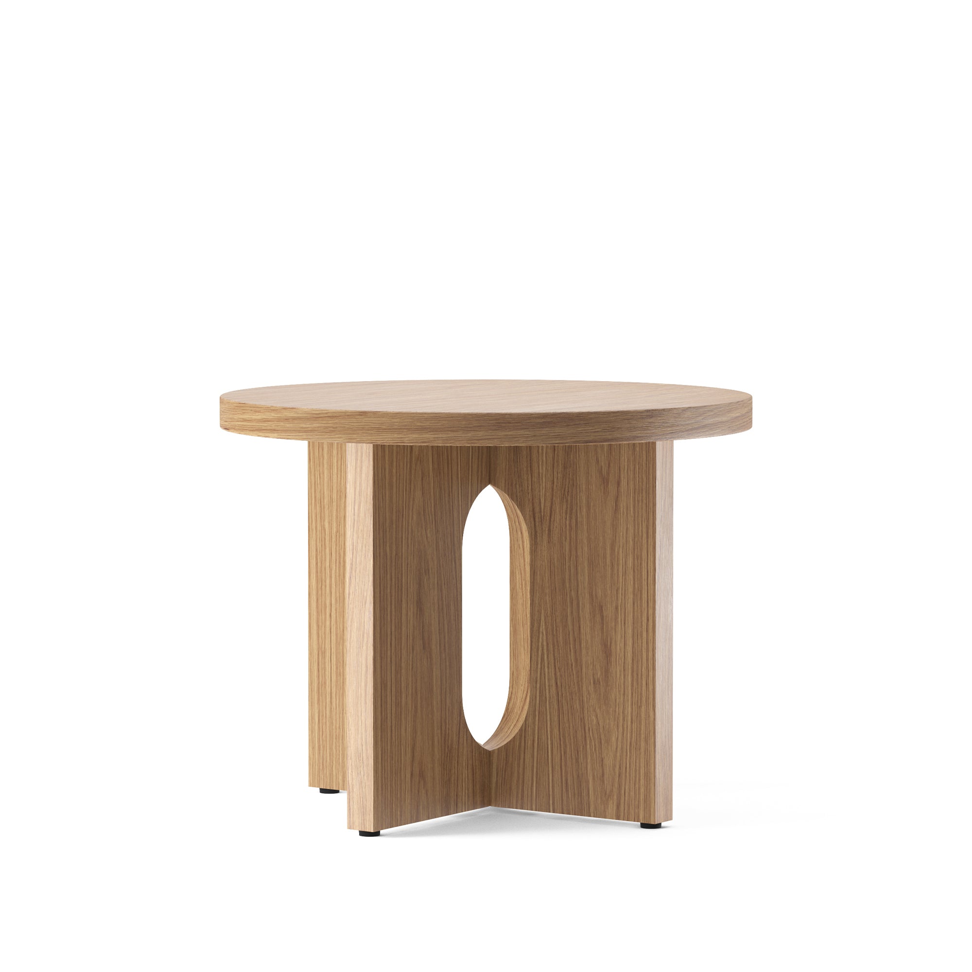Audo - Androgyne Beistelltisch | Ø 50 cm / Natural Oak