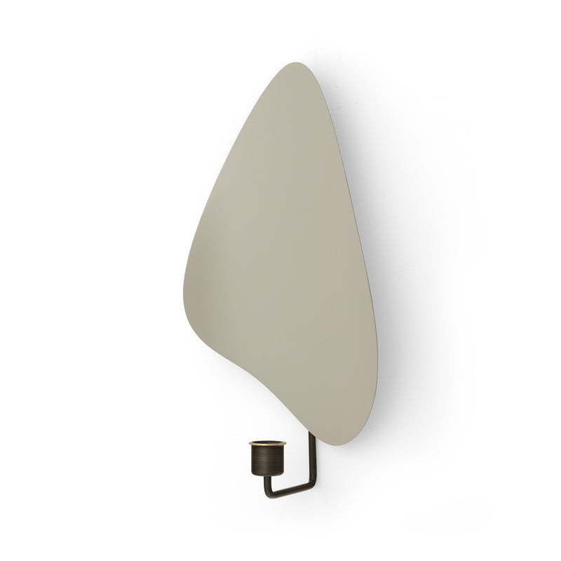 Audo - Flambeau Wandkerzenhalter | H 34 cm / grau