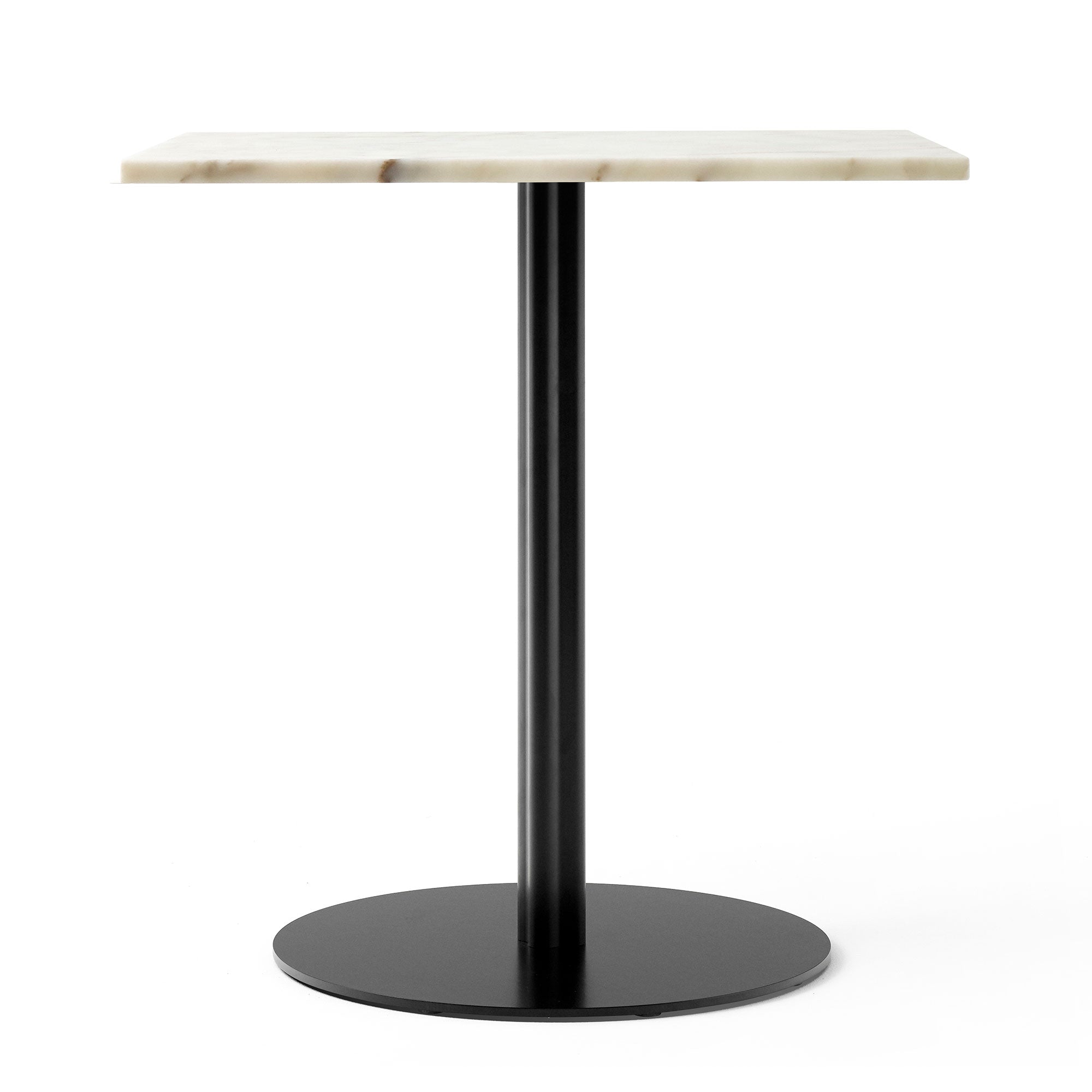 Audo - Harbour Column Bistrotisch | 72,4 cm / Marmor weiß