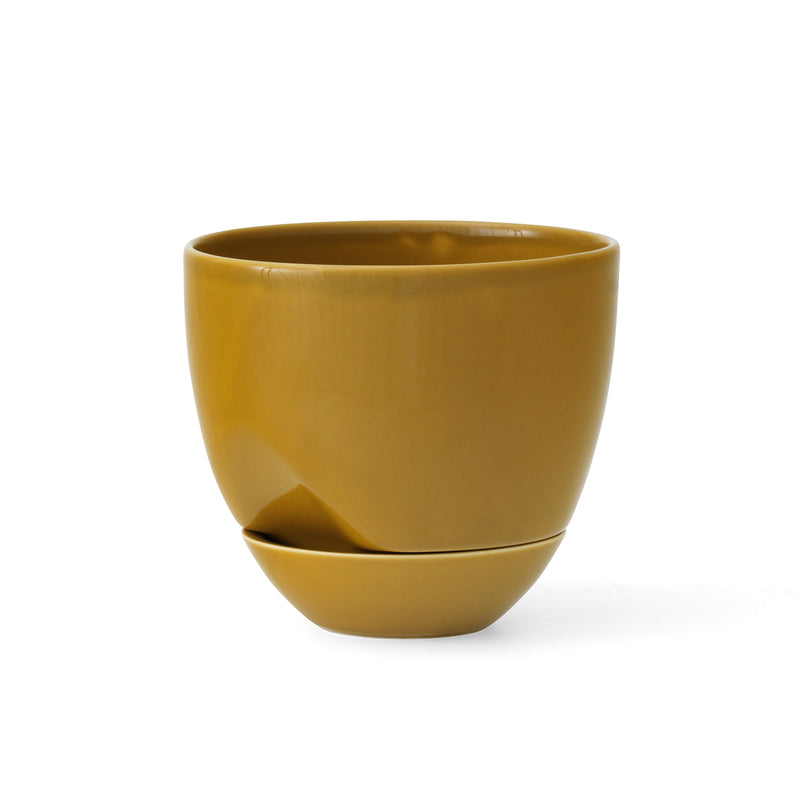 Audo - Hydrous Pflanztopf | Ø 12 cm / ocker