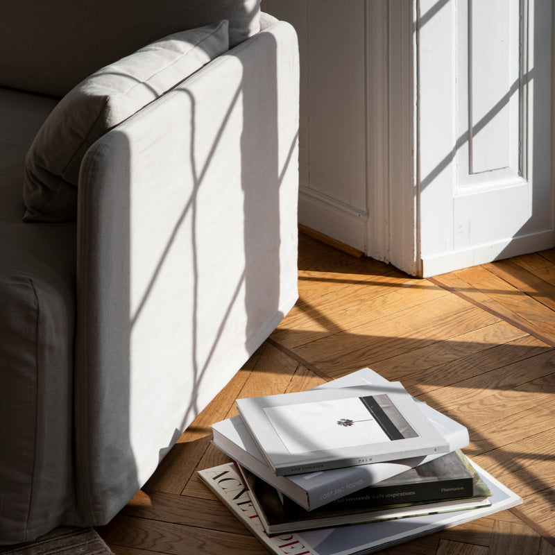 Audo - Offset Sofa mit abnehmbarem Bezug