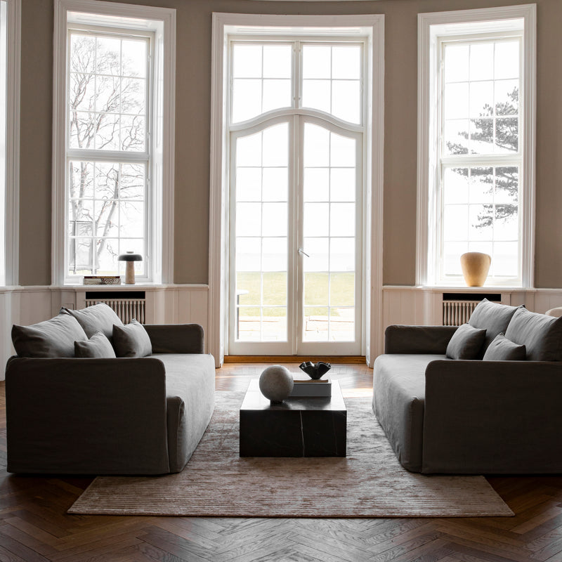 Audo - Offset Sofa mit abnehmbarem Bezug