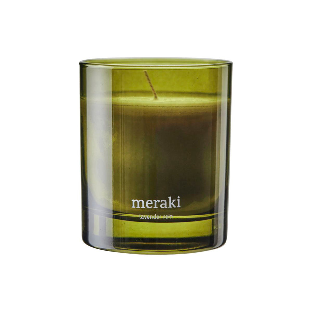 Meraki - Duftkerze | single / Ø 8 cm / Lavender rain