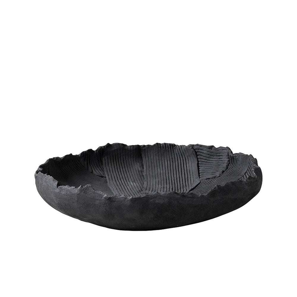 Mette Ditmer - Art Piece Patch Schale | schwarz